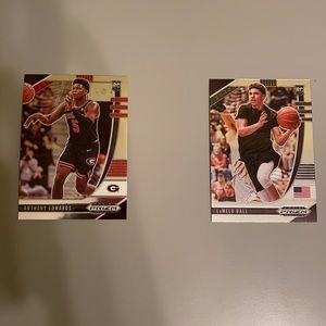 Anthony Edwards and Lamelo Ball rookies
